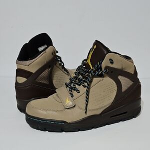 Jordan Men's Phase 23 Trek Sneaker Boot in Khaki Brown 8.5
